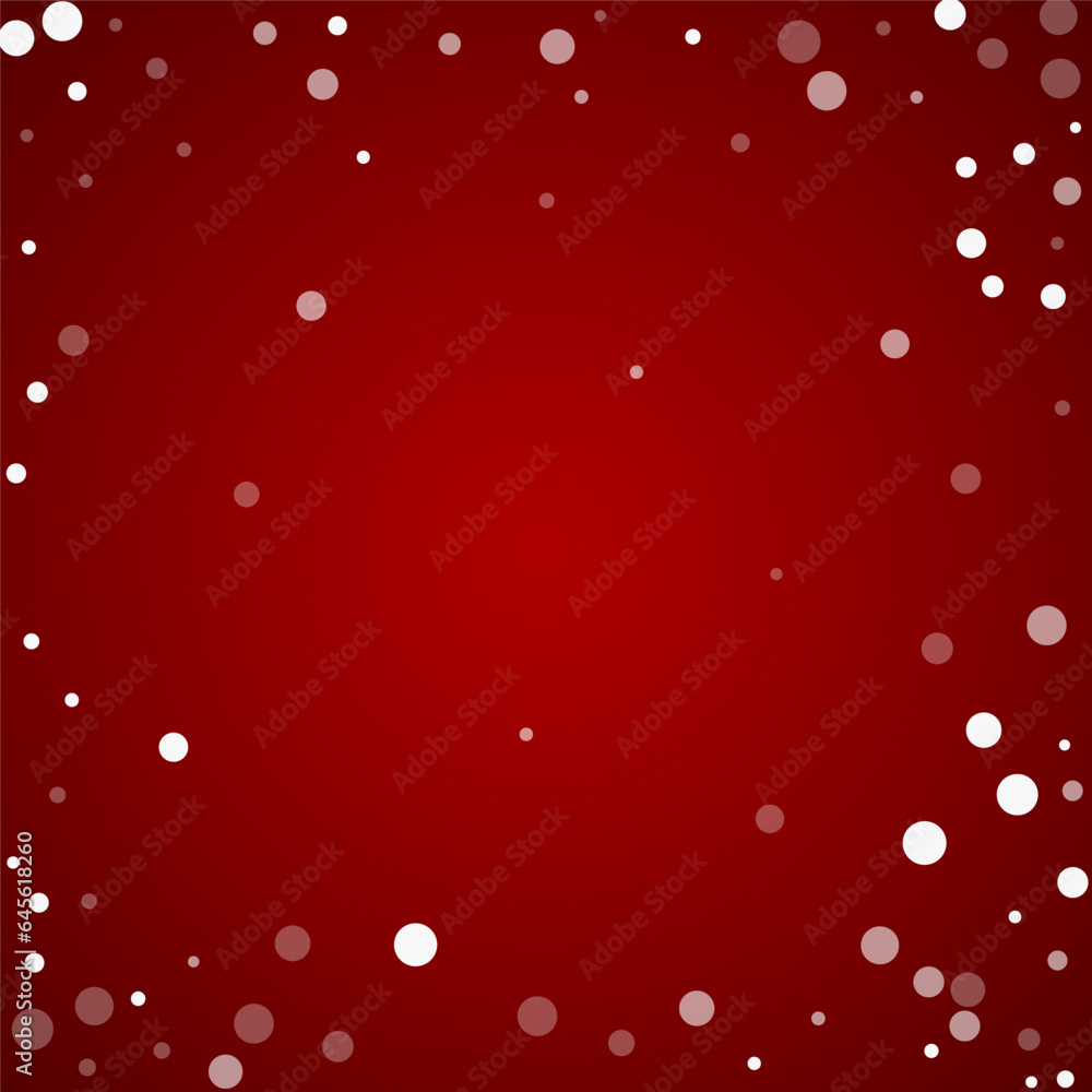 Snowfall overlay christmas background. Subtle