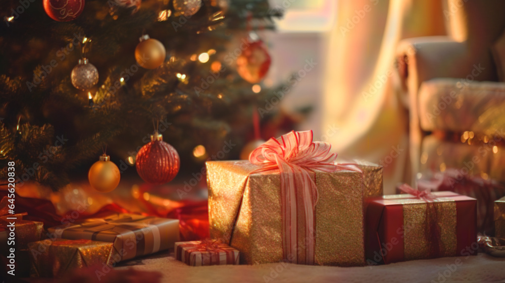 Magical Moments: Christmas Tree and Gifts