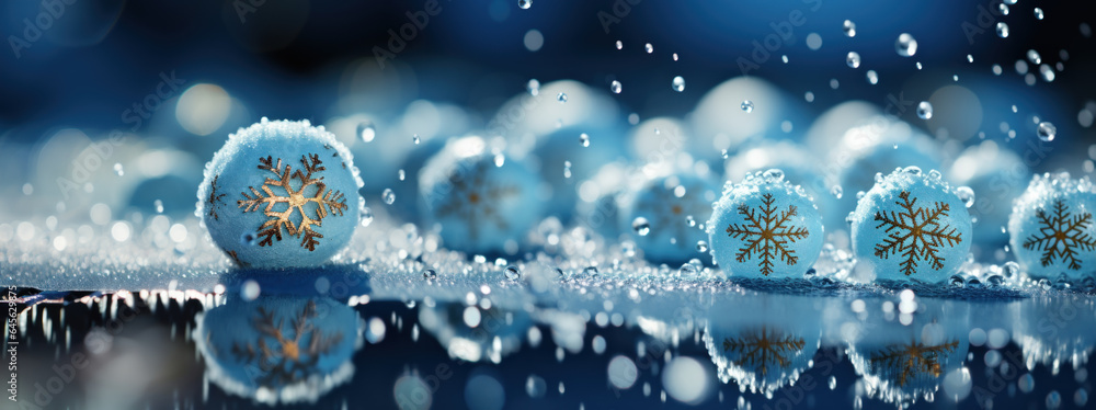 Magnificent, beautiful winter Christmas and New Years background Magnificent, beautiful winter Christmas and New Years background