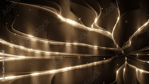 Abstract stipe glow background.