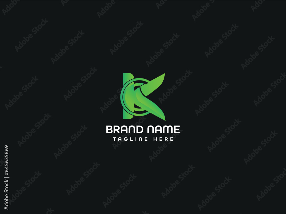 K letter logo design K letter logo design