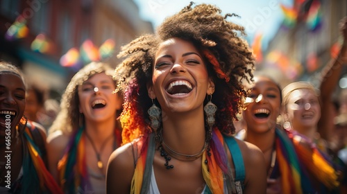 Lesbian pride: strength, unity, and visibility at the parade
