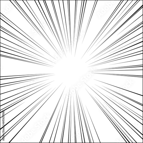 A Comic and Cartoon Background Effect	