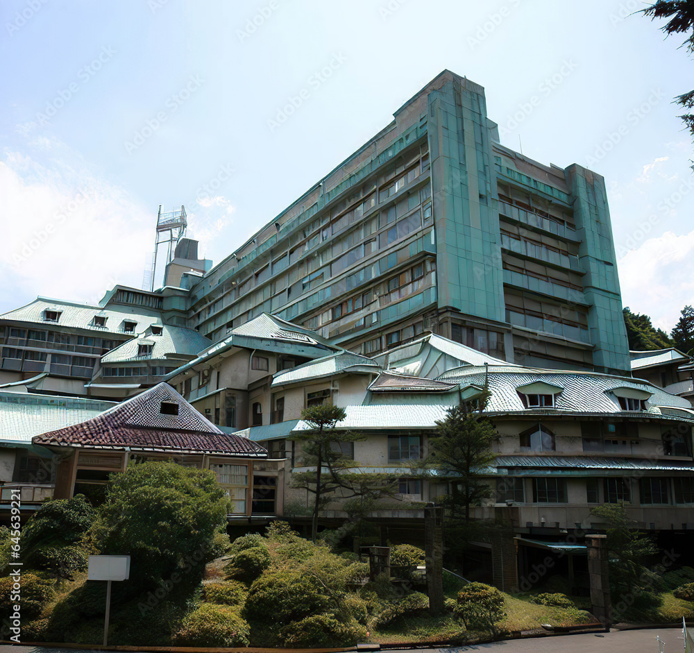 Fototapeta premium building in the city