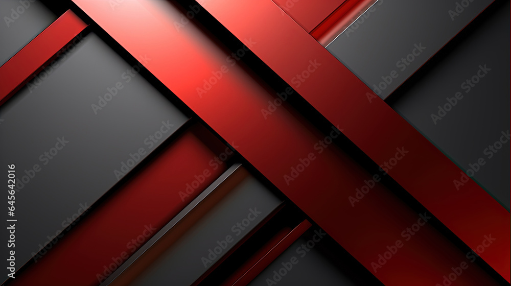 Few Lines of Distinct Layers Minimalist Style Black and Red Metallic Background Few Lines of Distinct Layers Minimalist Style Black and Red Metallic Background