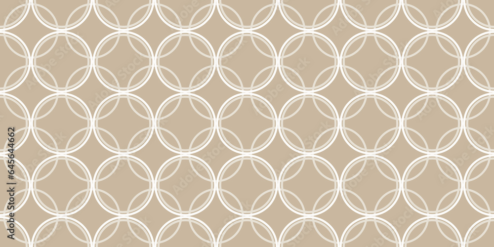 Seamless overlapping circle pattern illustration Seamless overlapping circle pattern illustration