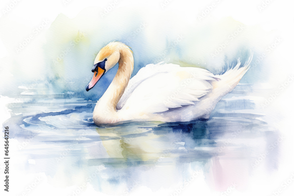 Swan artwork Swan artwork