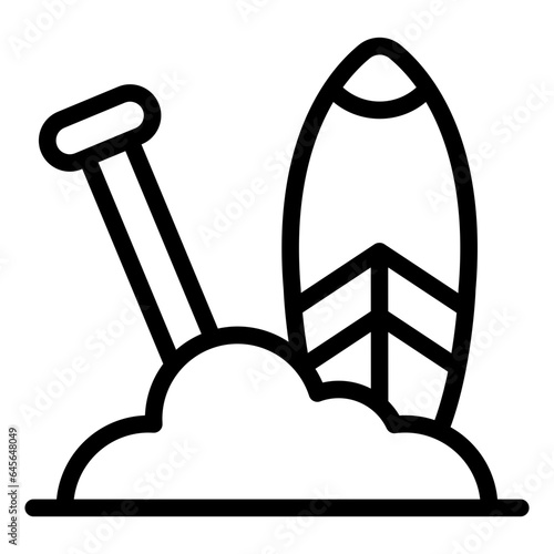 Sup Vector Icon Design Illustration