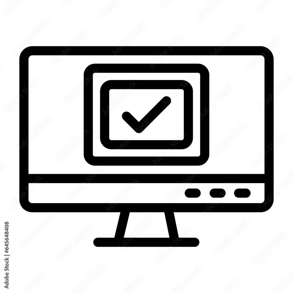 Checkbox Vector Icon Design Illustration Checkbox Vector Icon Design Illustration