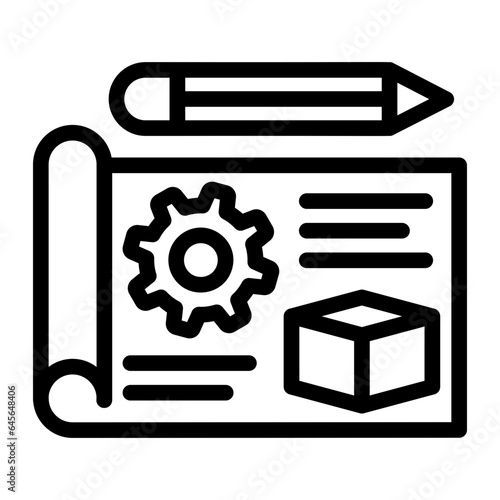 Prototype Vector Icon Design Illustration