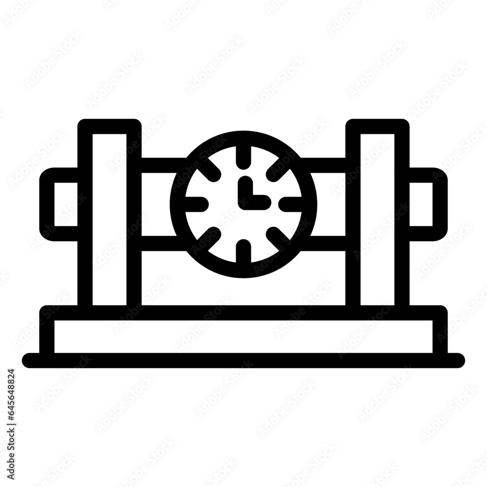 Water Meter Vector Icon Design Illustration