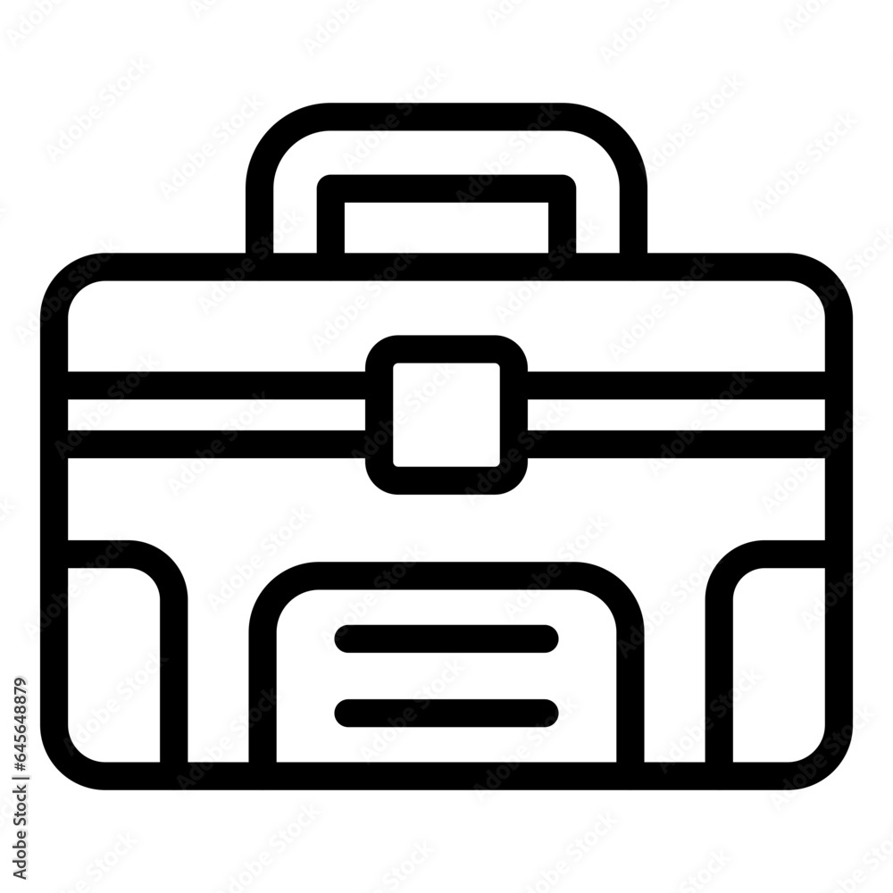 Suitcase Vector Icon Design Illustration Suitcase Vector Icon Design Illustration