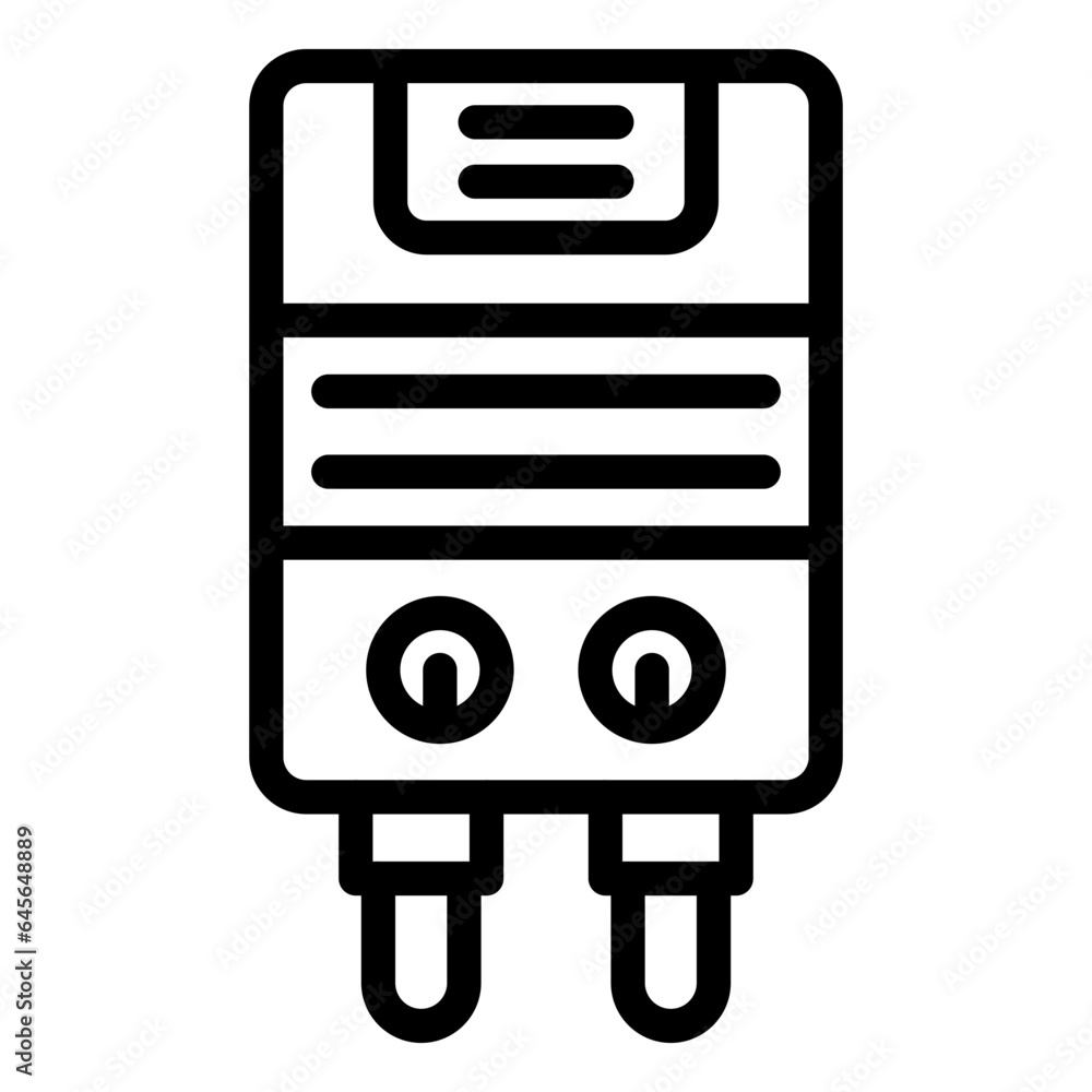Boiler Vector Icon Design Illustration