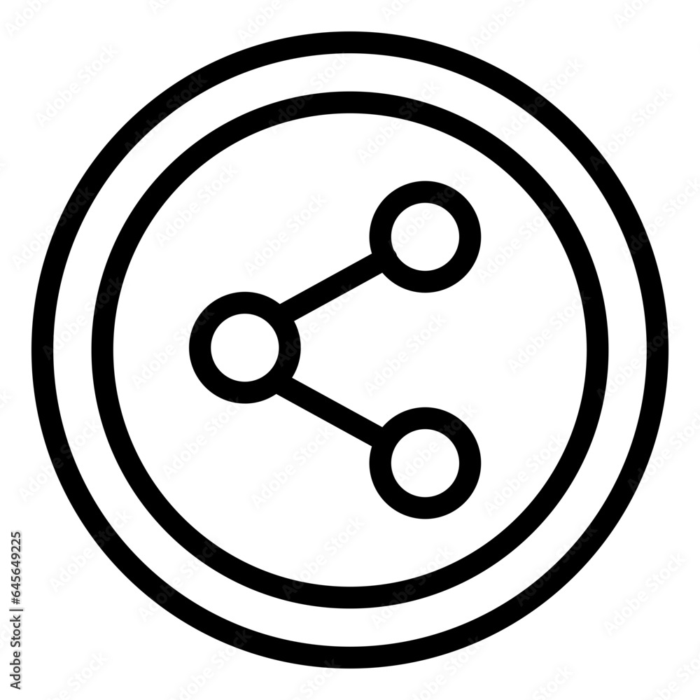 Share link Vector Icon Design Illustration Share link Vector Icon Design Illustration