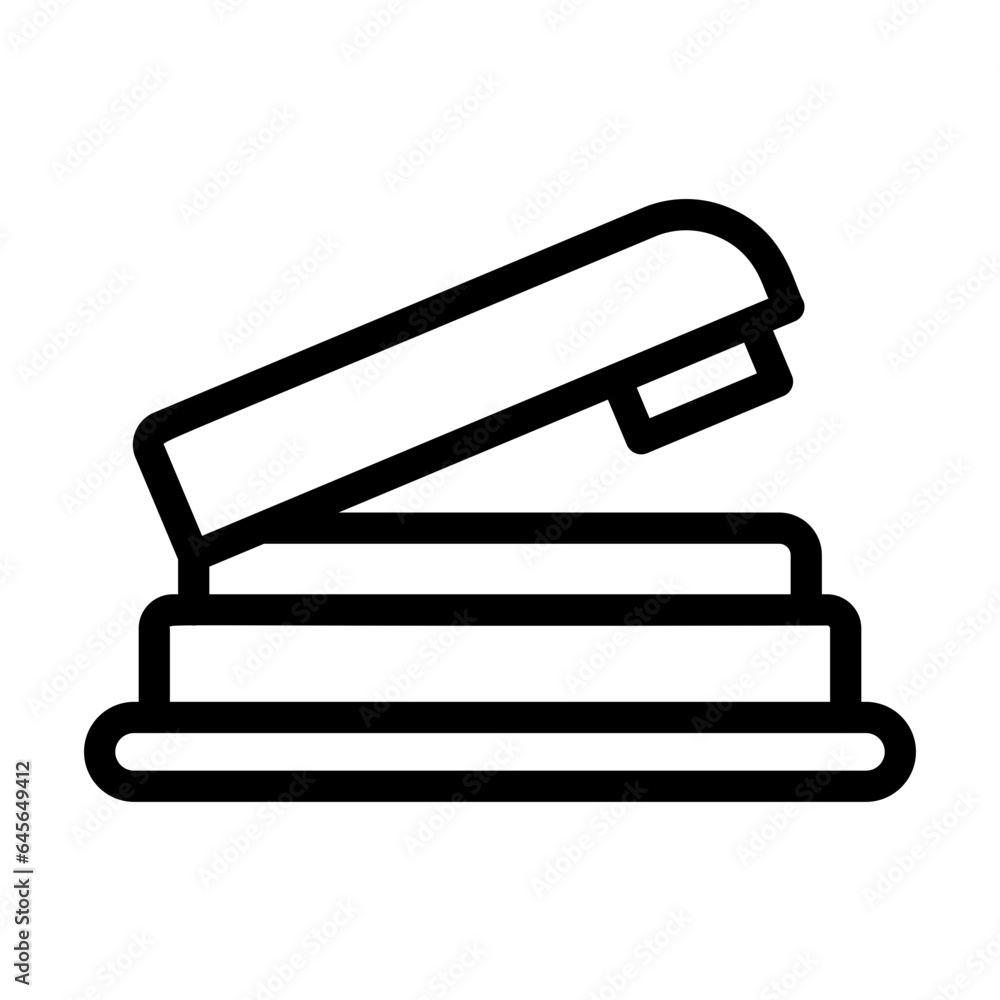 Stapler Vector Icon Design Illustration Stapler Vector Icon Design Illustration