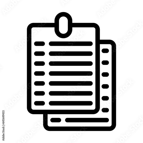 Notes Vector Icon Design Illustration