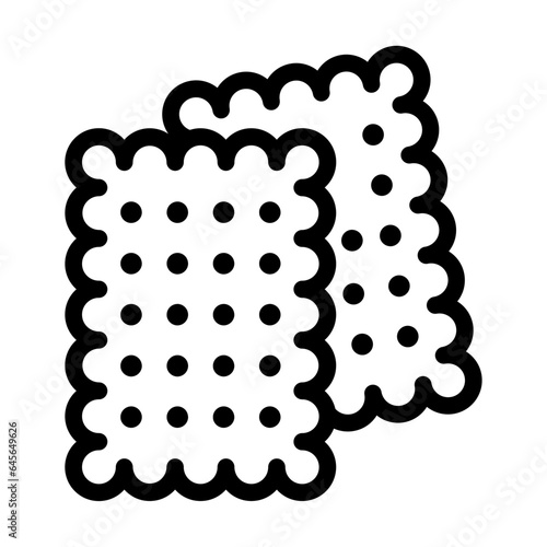 Biscuit Vector Icon Design Illustration