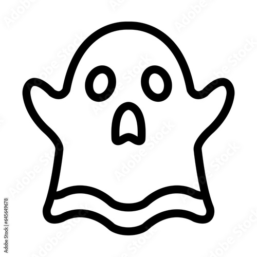 Ghost Vector Icon Design Illustration