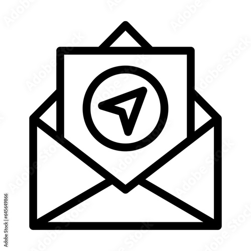 Send Mail Vector Icon Design Illustration