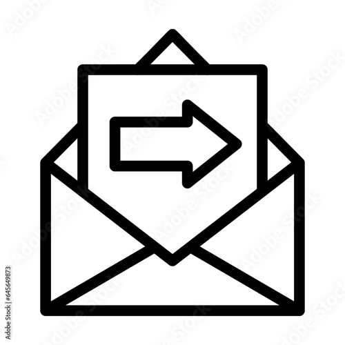 Forwarding Vector Icon Design Illustration