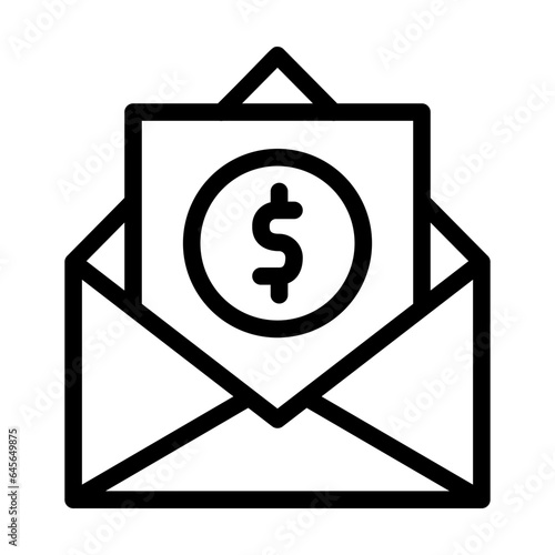 Dollar Vector Icon Design Illustration