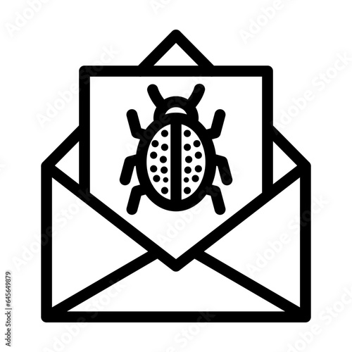Spam Vector Icon Design Illustration