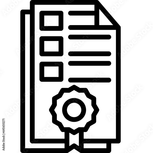 Important Documents Vector Icon Design Illustration