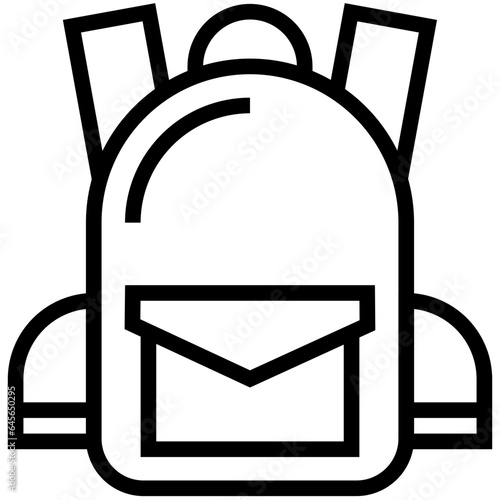 Bagpack Vector Icon Design Illustration