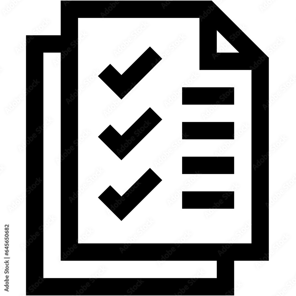 Todo List Vector Icon Design Illustration Todo List Vector Icon Design Illustration