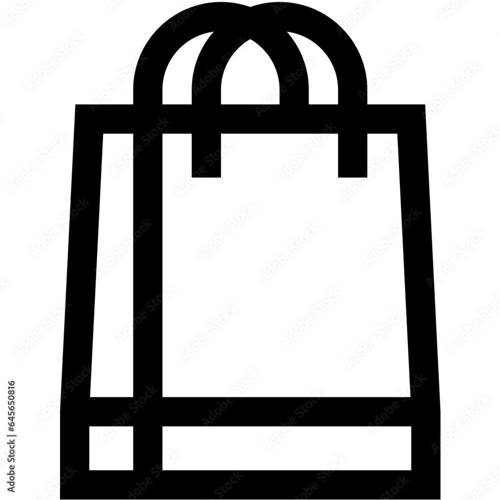 Shopping Bag Vector Icon Design Illustration Shopping Bag Vector Icon Design Illustration