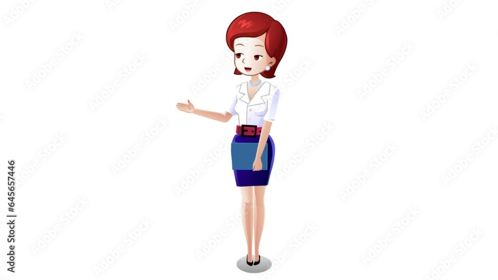 beautiful cartoon girl talking and explaining background and 2d animation, Cartoon character, cute lady, teacher talking, expressions, Education, women giving message beautiful cartoon girl talking and explaining background and 2d animation, Cartoon character, cute lady, teacher talking, expressions, Education, women giving message