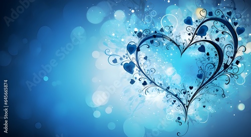 background with heart