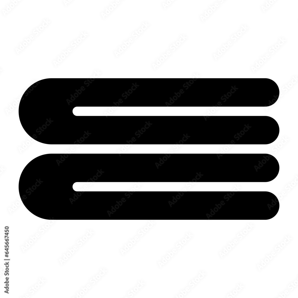 folded clothes glyph folded clothes glyph