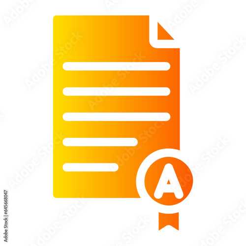 report card