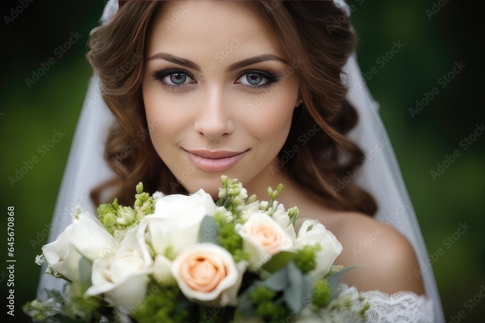 bride with bouquet bride with bouquet