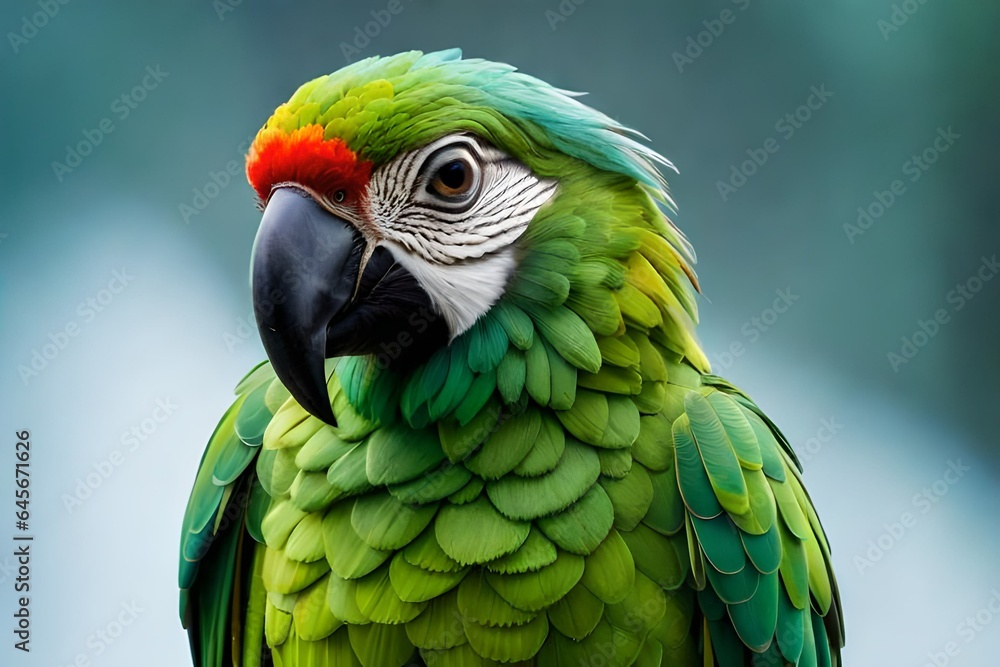 Obraz premium blue and yellow macaw