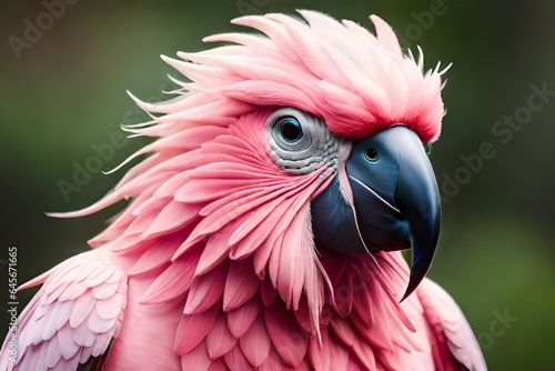 close up of a red parrot © David Kreuzberg