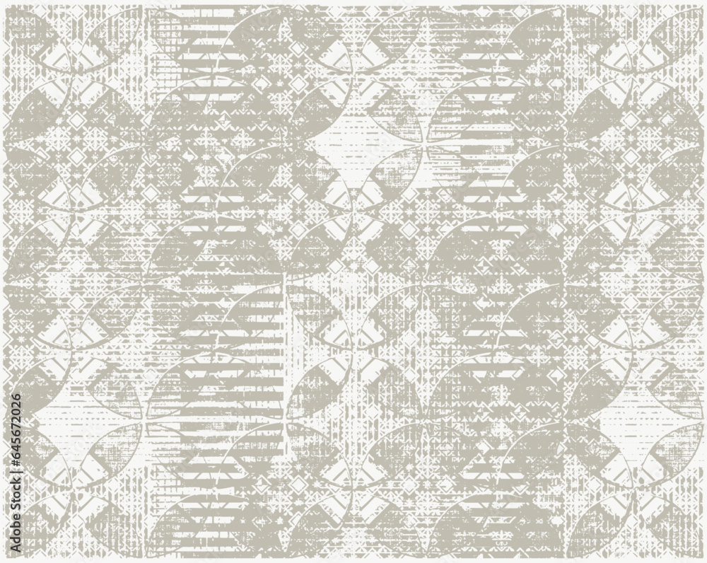 Geometric artistic seamless gray and white patterns. Simpless vector graphics. Geometric artistic seamless gray and white patterns. Simpless vector graphics.
