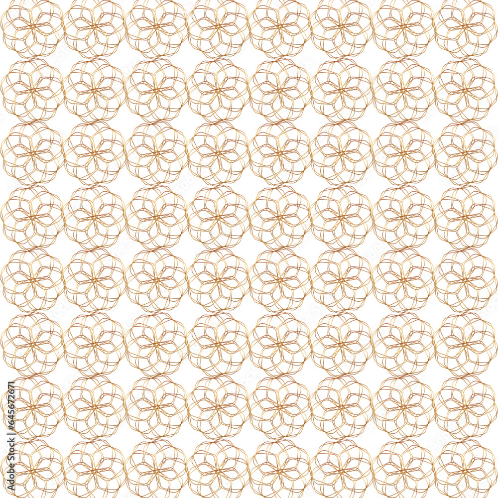 Golden thai pattern background vector and ramadan islamic batik Golden thai pattern background vector and ramadan islamic batik