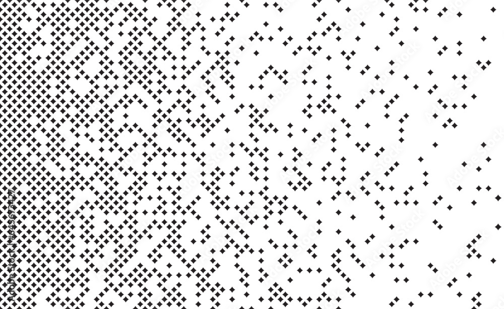 black and white background pixel pattern vector Format 