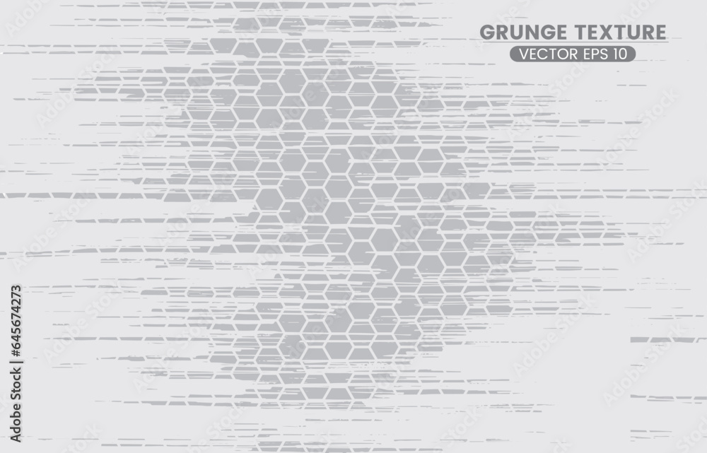 black and white background grunge hexagon pattern vector Format black and white background grunge hexagon pattern vector Format