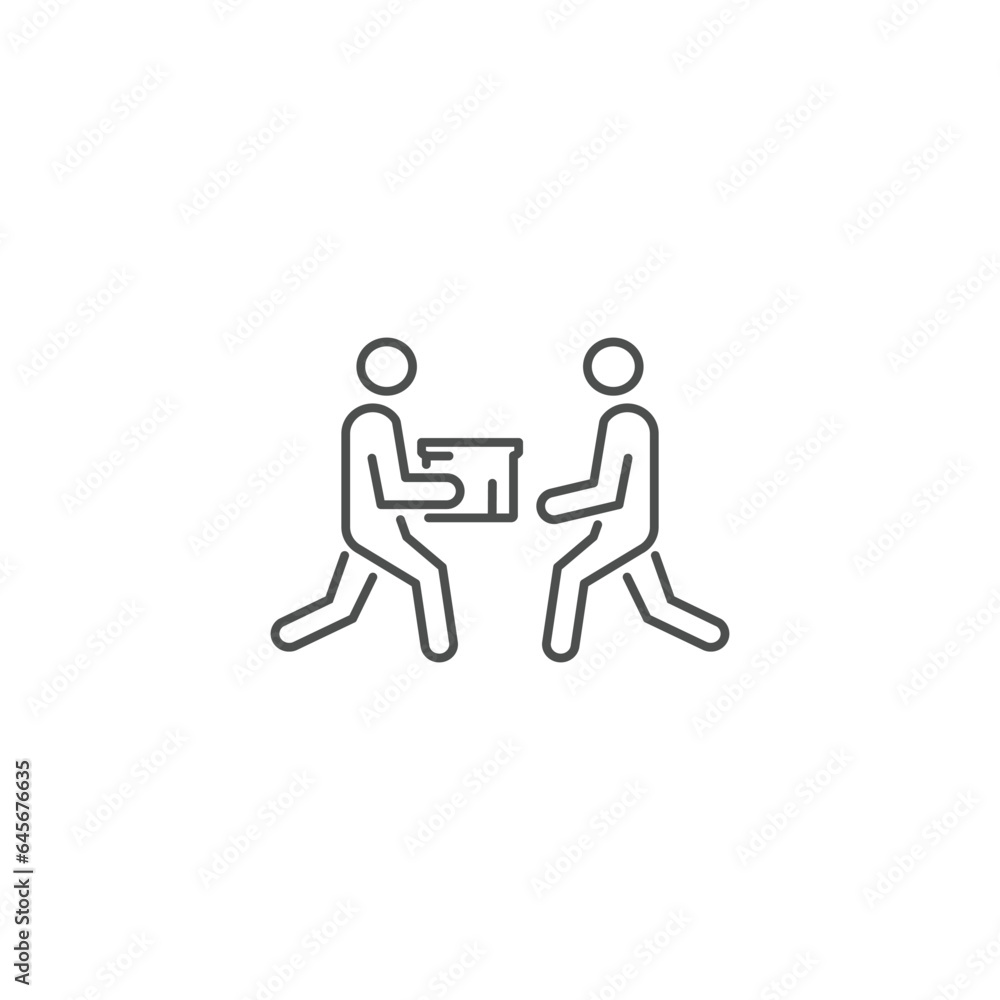 Fototapeta premium Delivery icon