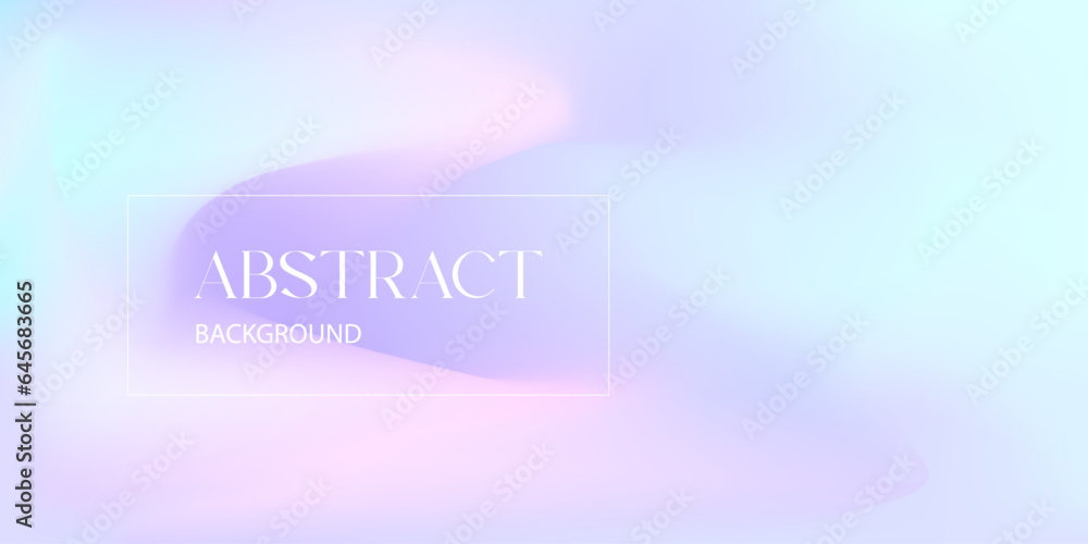 Abstract background horizontal template light design pastel gradient blue pink color