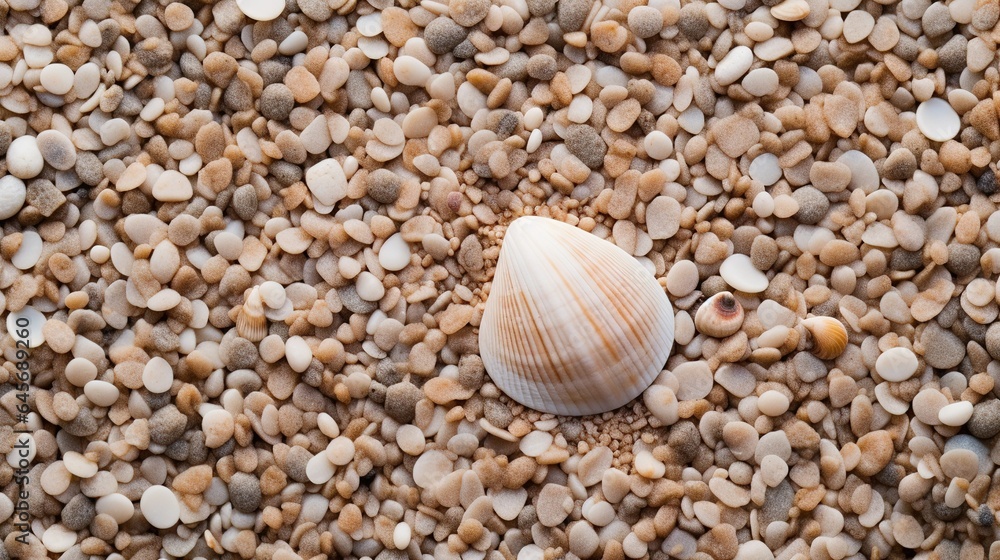 seashells on the sand