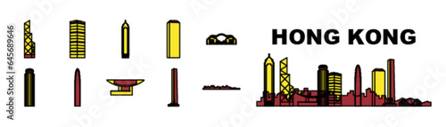 Hong Kong (landmark set)