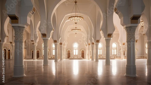 A photograph of a mosque