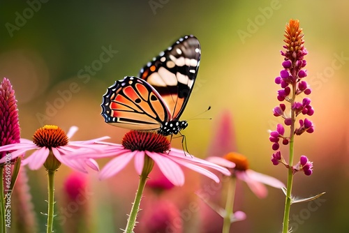 butterfly on flower © Mehwish