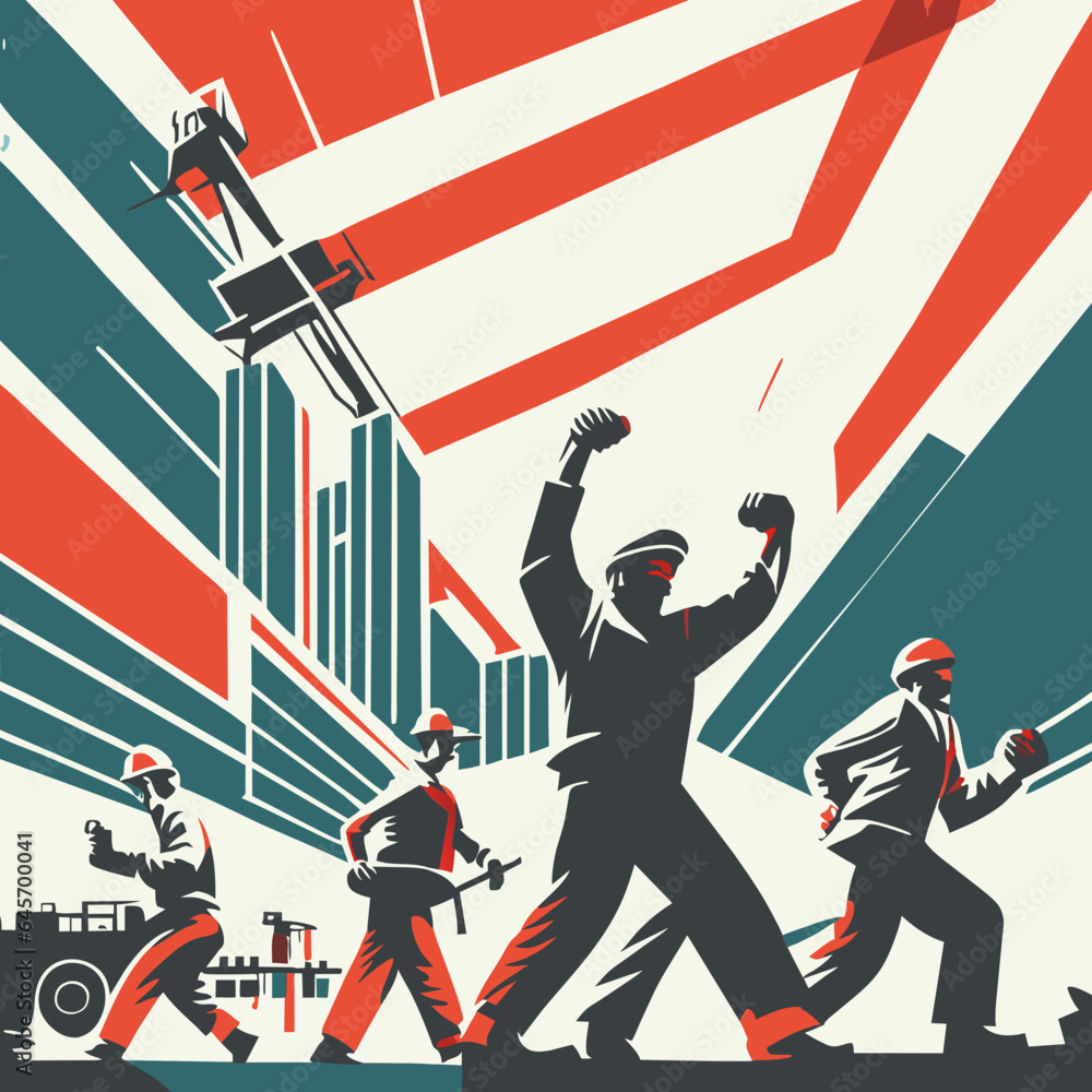 Industrial Revolution Era with Historical Significance Stock Vector