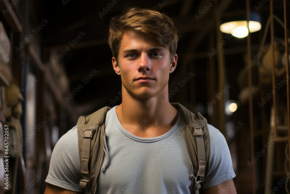 photo of a young guy in good athletic shape photo of a young guy in good athletic shape
