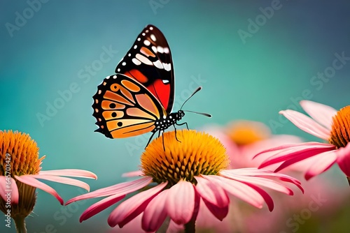 butterfly on flower © Mehwish